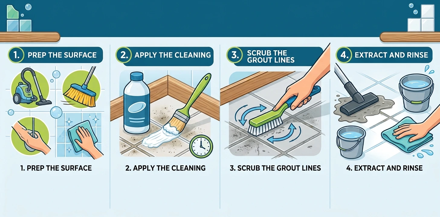 Step-by-Step Guide: How to Deep Clean Tile Grout