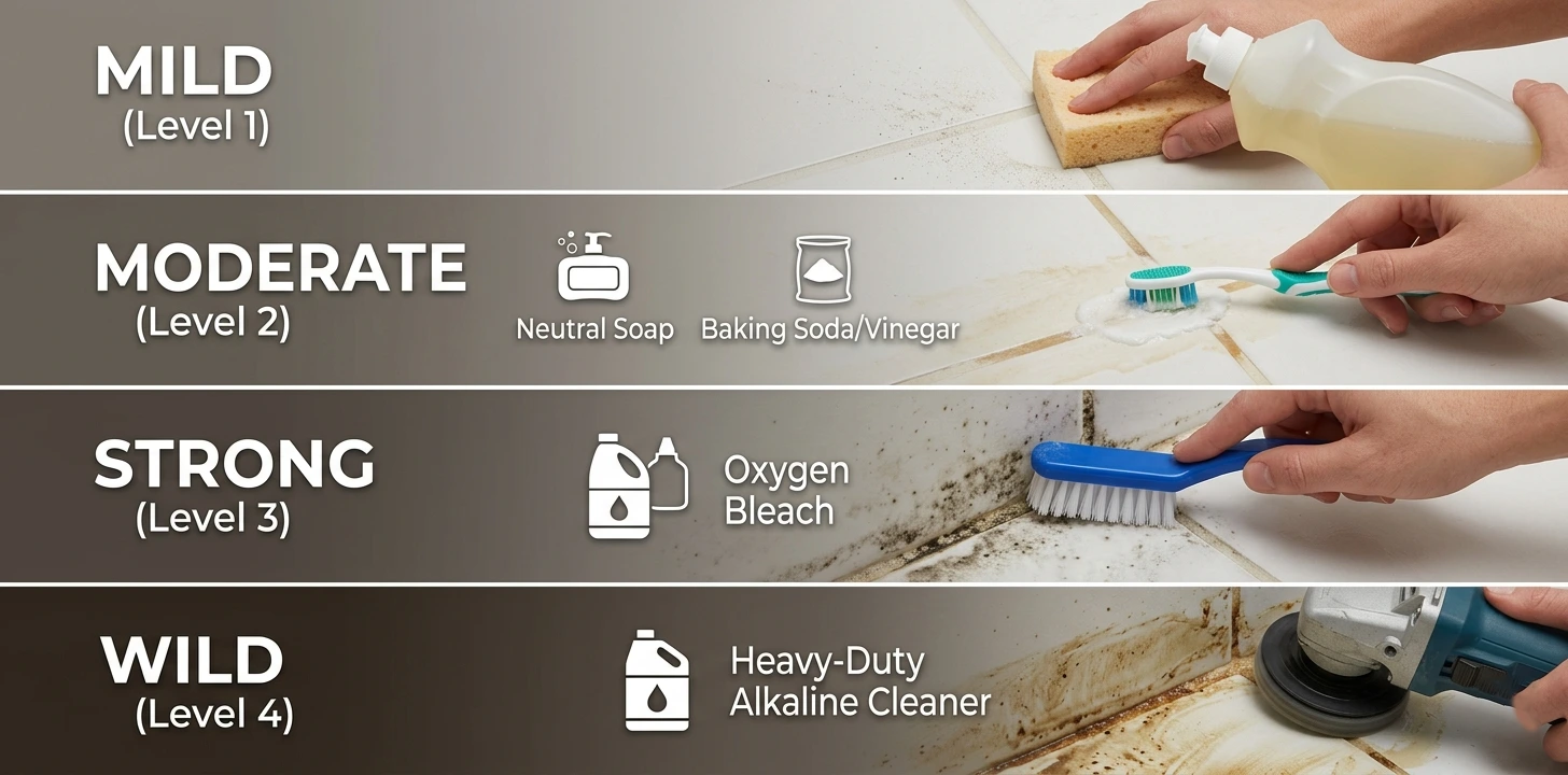 The Ultimate Grout Cleaning Hierarchy