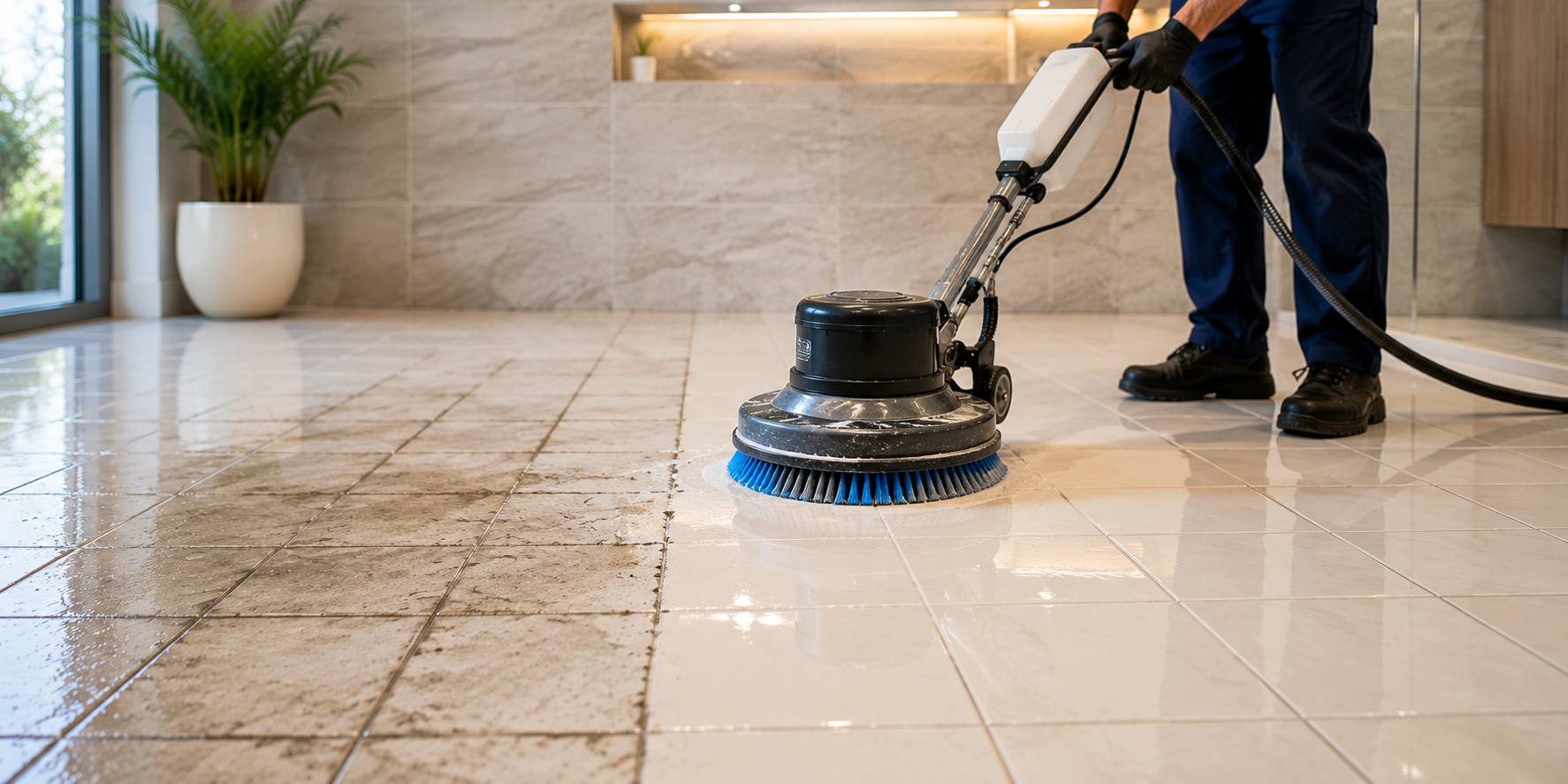 Why Professional Grout and Tile Care Matters